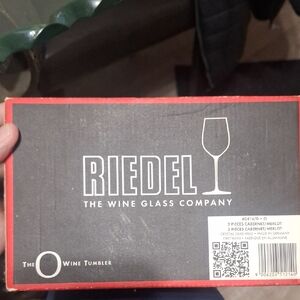 Riedel Crystal 2 Pc O-Wine Tumblers